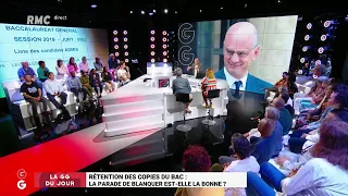 Rétention des copies du Bac: la parade de Blanquer est-elle la bonne ? - Les Grandes Gueules RMC