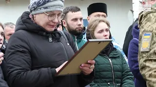 На Київщині встановили пам’ятник загиблим в бою за село Липівка бійцям