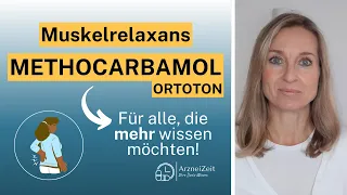 Methocarbamol ➡️Alles, was Sie zu Ihrem Muskelrelaxans wissen sollten