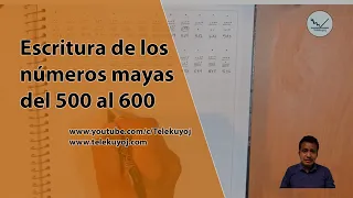 Números mayas del 500 al 600