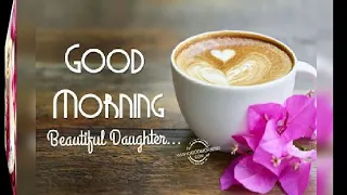 Good morning images wishes by coffee cups