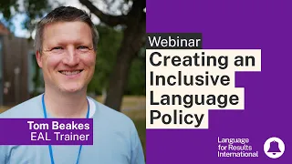 Creating an Inclusive Language Policy (Webinar)