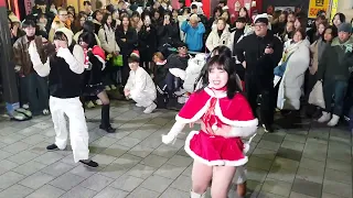 [STREET ARTIST] BE OUR. CHRISTMAS INTERACTIVE SHOW BUSKING. 231225.