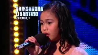 Arisxandra Libantino stuns singing  u0027One Night Only u0027   Week 1 Auditions   Britain u0027s Go