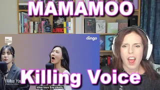 마마무(MAMAMOO) Killing Voice Reaction, They are singing their way into my heart!