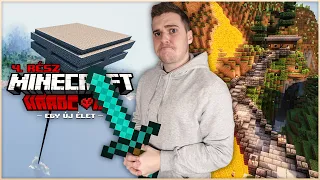 AZ ELSŐ FARMUNK!😍 | MINECRAFT: HARDCORE - 4. rész