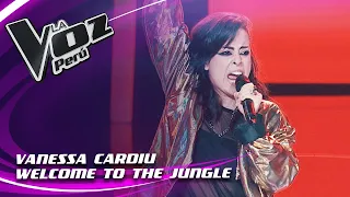 Vanessa Cardiu - Welcome to the jungle | Audiciones a ciegas | Temporada 2022 | La Voz Perú