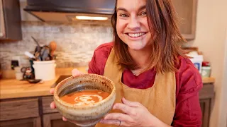 Delicious Creamy Tomato Soup from Scratch | Scratch Cooking Recipe