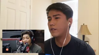 Regine Velasquez-Alcasid sings "Araw-Gabi" LIVE on Wish 107.5 Bus REACTION