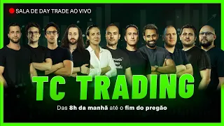Sala Day Trade ao vivo Mini Indice, Mini Dólar e Ações - TC Trading  - 15/03/2024