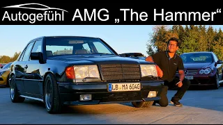 Mercedes 300 E 6.0 V8 AMG „The Hammer“ REVIEW W124 (1988) - Autogefühl