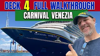 Carnival Venezia Public Deck 4 | Tall Man's Cruise Adventures