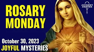 Monday Rosary ᐧ Joyful Mysteries of the Rosary 💙 October 30, 2023 VIRTUAL ROSARY