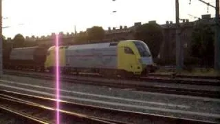 SNCF freighttrain with two Taurus at Wien Meidling