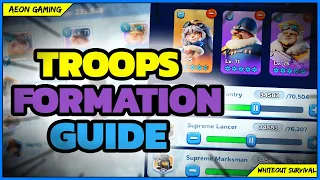Here's How to Set Up & Maximize the use of the Troops Formation in Whiteout Survival |Quick Tips
