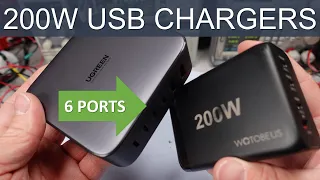 UGREEN NEXODE AND WOTOBEUS 200W USB C Power Adapter Review and Test