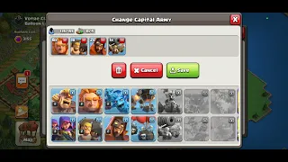 Powerful attacks at Clan Capital 5! Flying fortress unlocked! Taking out bases in 1 and 2 Attacks!