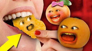 Annoying Orange - The Chicken Nugget Challenge!