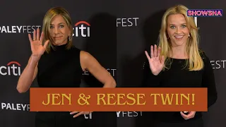 Jennifer Aniston, Reese Witherspoon & 'The Morning Show' Cast Attend PaleyFest 2024; WATCH