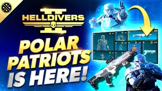 Helldivers 2 New Polar Patriots Warbond Is Here! Checking Out EVERY New Item