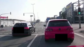 Audi RS3 chipped  vs VW Golf GTI Edition 35  chipped 0 - 100KM