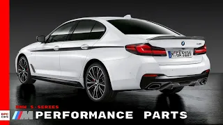 2021 BMW 5 Series Sedan   BMW M Performance Parts