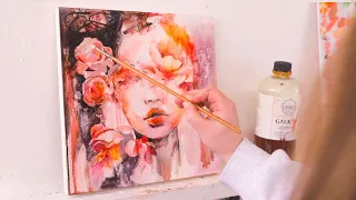 Expressive portrait painting tips💞