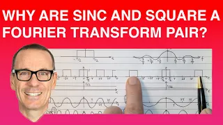 Why are Sinc and Square a Fourier Transform Pair?