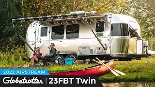 All-New! 2022 Airstream Globetrotter 23FBT Walk Through | European Design