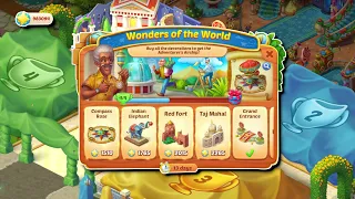 Wonders of the World - Playrix Homescapes - Super Hard Level 5299 - Android Gameplay