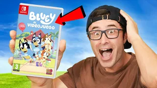 Compré BLUEY el Videojuego para NINTENDO SWITCH 😁