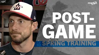 Max Scherzer chats about first spring training start