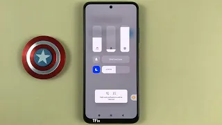 How to increase or decrease volume without pressing buttons on Xiaomi Redmi Note 11 Android 12