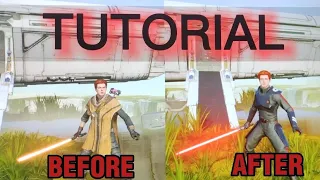 TUTORIAL - Star Wars Jedi: Fallen Order - How to unlock red lightsaber and imperial suit - 2023