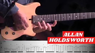 ALLAN HOLDSWORTH's Insane 'Countdown' Outro solo!!!
