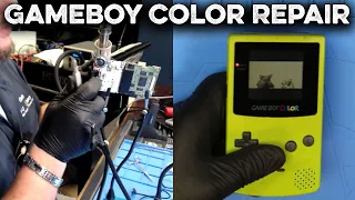 Gameboy Color Restoration | Lets Rebuild This Dead Handheld!