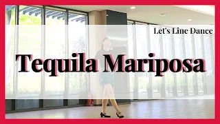 Tequila Mariposa Line Dance | 데킬라 마리포사 라인댄스 | High Beginner | Let's Line Dance | 렛츠 라인댄스