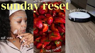 My *realistic* Sunday Reset | self-care, cleaning, healthy recipes, & more