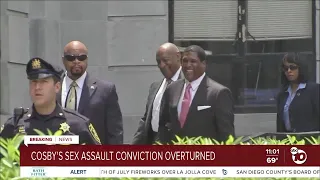 Cosby's sex assault conviction overturned