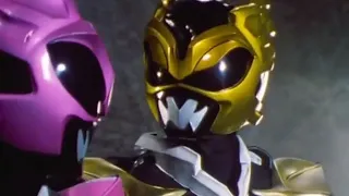 Power Rangers In Space - A Rift in the Rangers - Yellow Ranger vs Psycho Yellow and Psycho Pink