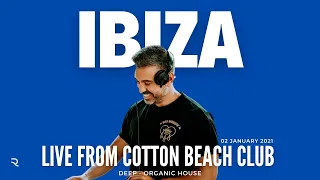 Rayco Santos @ COTTON BEACH CLUB IBIZA (02.01.2020) | Deep House, Beach Sounds, Balearic