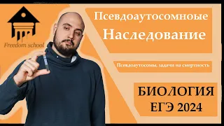 Задачи на Псевдоаутосомы + Смертность для ЕГЭ 2024 |ЕГЭ БИОЛОГИЯ|Freedom|