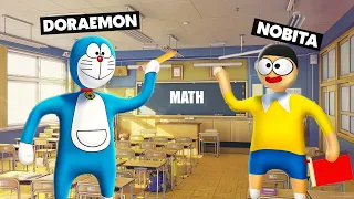 DORAEMON And NOBITA In School In HFF