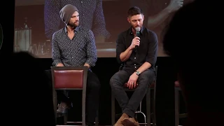 JIBcon 9 - Jensen & Jared - scene of Sam death & Dean reaction