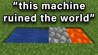 Minecraft but CHEATING destroyed the world