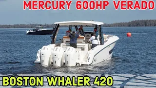 Boston Whaler 420 Outrage with Mercury 600HP V-12