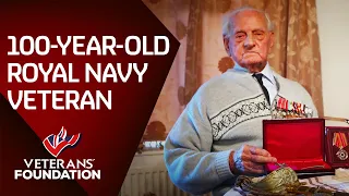 100-year-old British Royal Navy Veteran recalls hitting a mine at sea