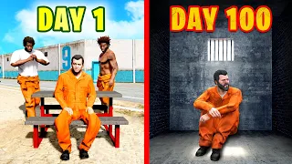 I Spent 100 DAYS in GTA 5 Prison!