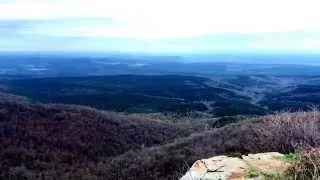 Cheaha Mountain @ 2,407 feet - highest peak in Alabama - 1080p