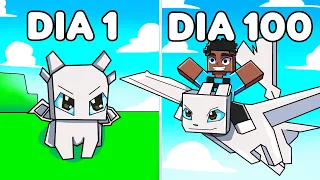 SOBREVIVI 100 DIAS NA ERA DOS DRAGÕES MINECRAFT O FILME 3